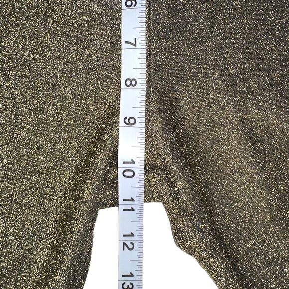 SLEEPER Saturn Metallic Gold Lurex Lounge Pants XL - Picture 7 of 9